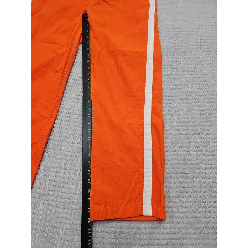 Gameday Pants Mens 32 Tennesse Vols Orange Corduroy White Stripe - Picture 2 of 6